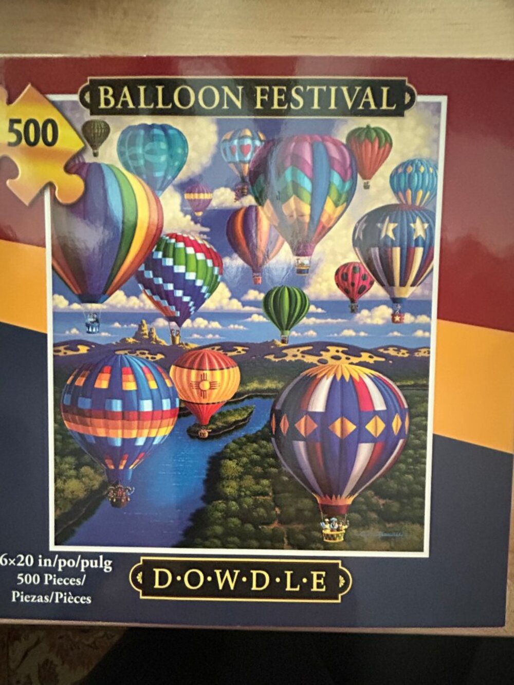 Dowdle "Balloon Festival" 500-piece Puzzle